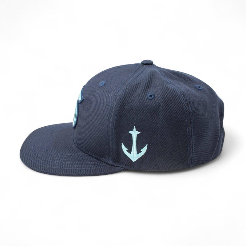 AMERICAN NEEDLE Seattle Kraken Officially Licensed NHL Baseball Snapback Dad Hat (42412A-SEK-NAVY) - Image 4